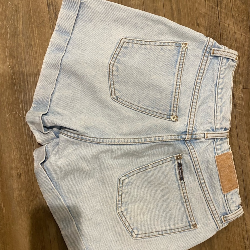 AT denim shorts